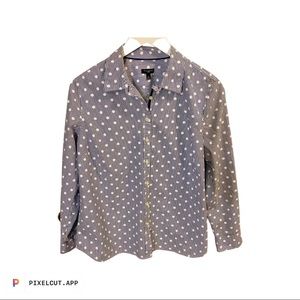 Talbots Petite LP button down shirt
